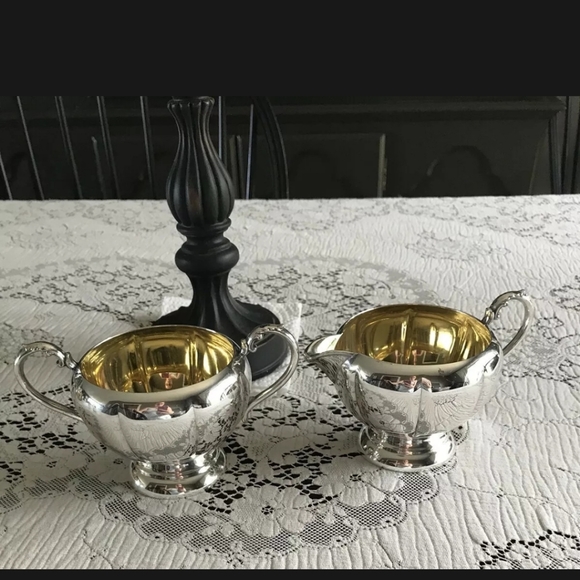 Victorian Plate Silver Plated Melon Tea Set - Picture 5 of 12